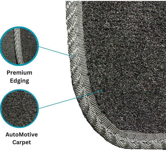 Premium Quality Car Mat for KIA Cerato 2003-2008 Front & Rear, Anti-Slip, All-Weather Car Mats, Easy to Clean Custom Fit 3-Pieces Set