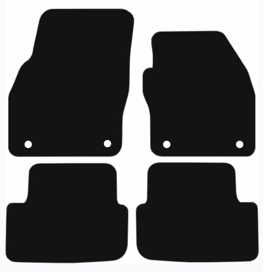 Premium Tailored Car Mat for  AUDI A1 2019-Onwards Front & Rear, Anti-Slip, All-Weather Car Mats, Easy to Clean Custom Fit 4-Pieces Set