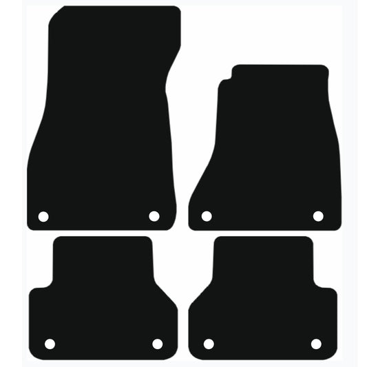 Premium Tailored Car Mat for AUDI A5 Sportback 2017-Onwards Front & Rear, Anti-Slip, All-Weather Car Mats, Easy to Clean Custom Fit 4-Pieces Set