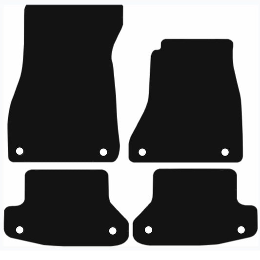 Premium Tailored Car Mat for AUDI A5 coupe 2017-Present Front & Rear, Anti-Slip, All-Weather Car Mats, Easy to Clean Custom Fit 4-Pieces Set