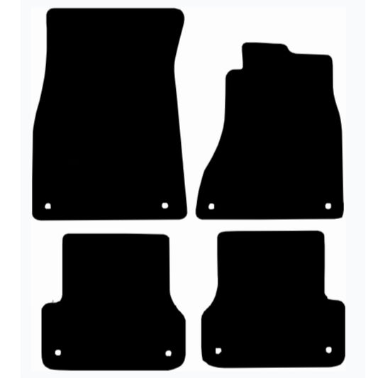 Premium Tailored Car Mat for AUDI A7 2010-2018 Front & Rear, Anti-Slip, All-Weather Car Mats, Easy to Clean Custom Fit 4-Pieces Set