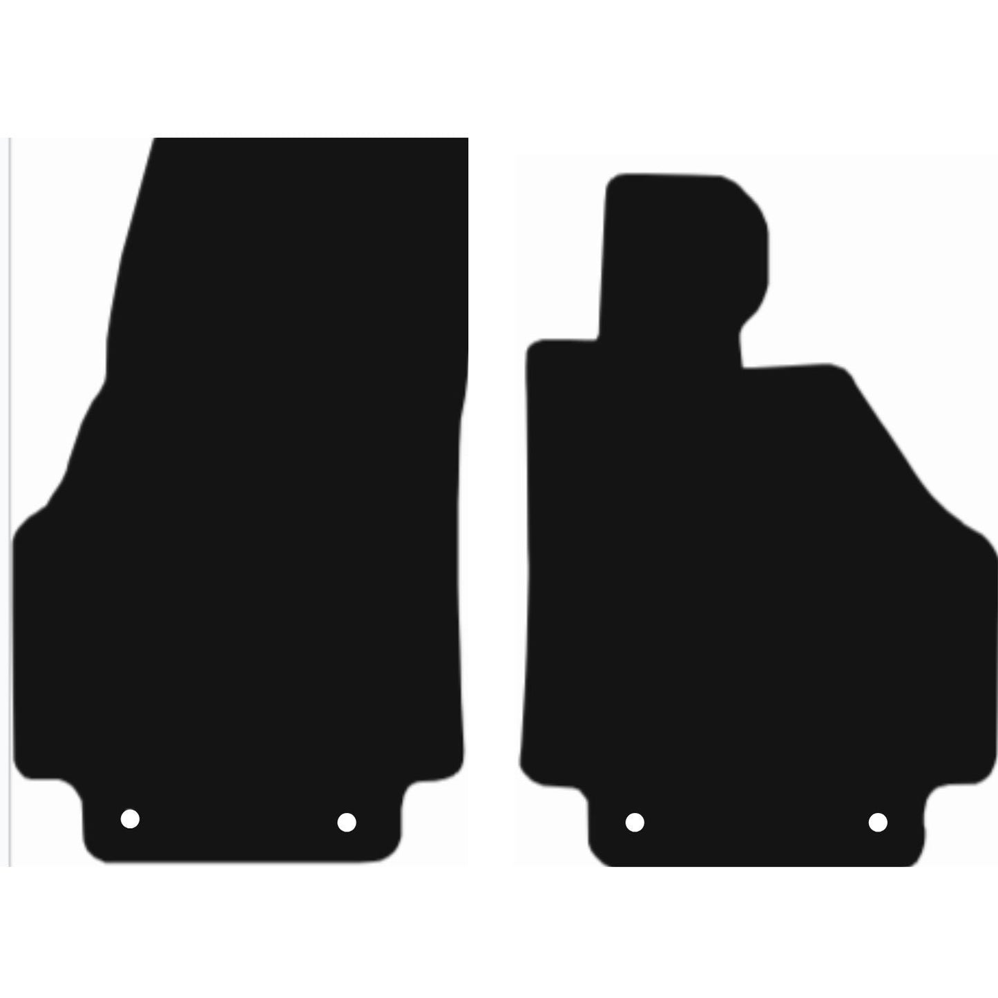 Premium Tailored Car Mat for AUDI TT MK2 2006-2014 Front & Rear, Anti-Slip, All-Weather Car Mats, Easy to Clean Custom Fit 4-Pieces Set