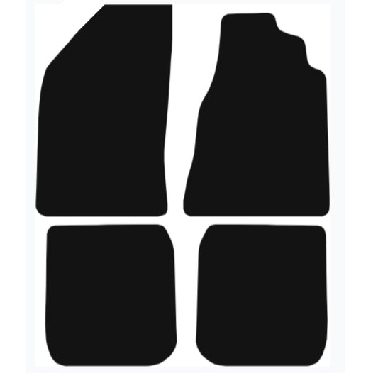 Premium Tailored Car Mat for AUDI 80 1991-1996 Front & Rear, Anti-Slip, All-Weather Car Mats, Easy to Clean Custom Fit 4-Pieces Set