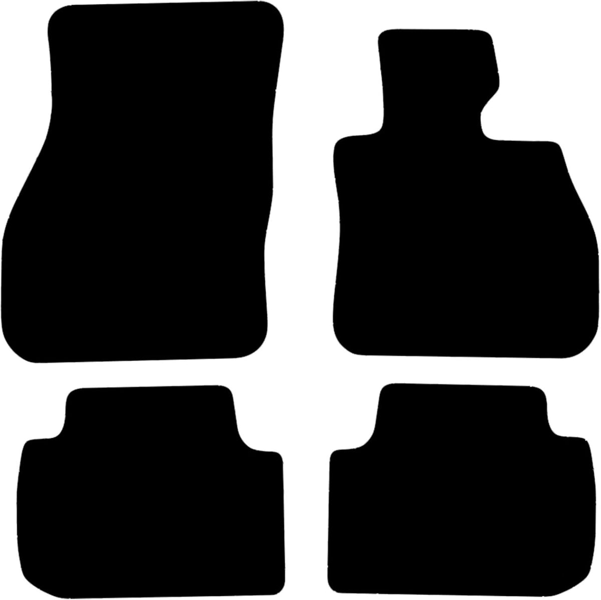 BMW 1 SERIES F40 2019-Onwards HATCH  Tailored Fit Car Floor Mats Front & Rear With Non-Slip Backing, All-Weather Protection, Easy to Clean Perfect Fit 4-Pieces Set