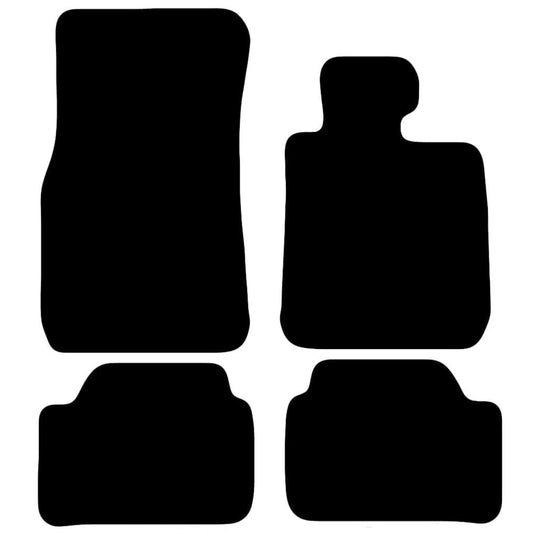 BMW 1 Series 2011-2019, F20 & 21 Hatch Tailored Fit Car Floor Mats Front & Rear With Non-Slip Backing, All-Weather Protection, Easy to Clean Perfect Fit 4-Pieces Set