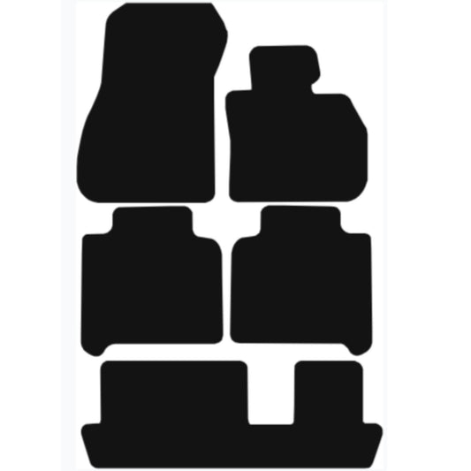 BMW 2 Series 2015-Onwards GRAND TOURER F46 Tailored Fit Car Floor Mats Front & Rear With Non-Slip Backing, All-Weather Protection, Easy to Clean Perfect Fit 5-Pieces Set