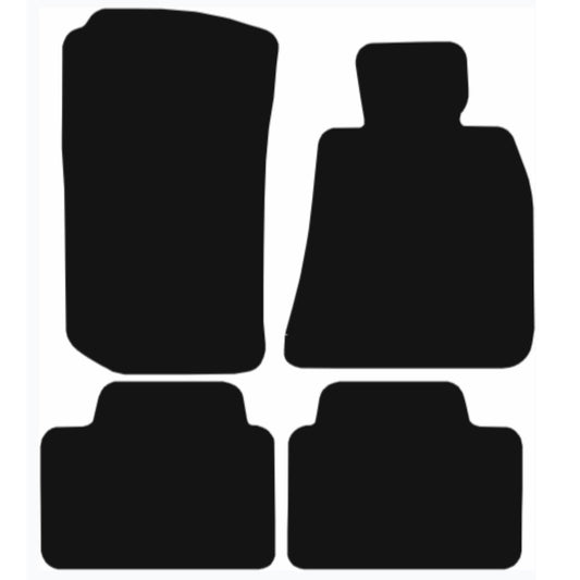 BMW 3 Series 2019-Onwards G20 - G21 Tailored Fit Car Floor Mats Front & Rear With Non-Slip Backing, All-Weather Protection, Easy to Clean Perfect Fit 4-Pieces Set