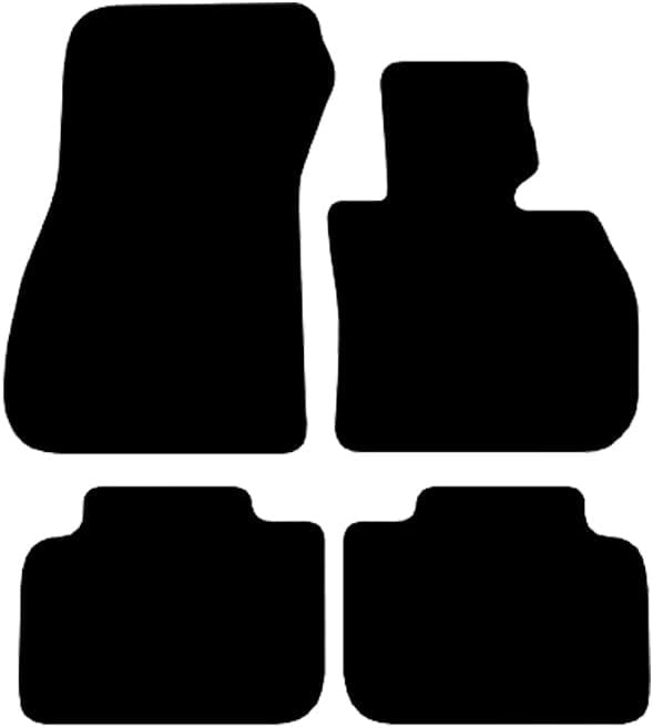 BMW X1 2015-Onwards (F48) Tailored Fit Car Floor Mats Front & Rear With Non-Slip Backing, All-Weather Protection, Easy to Clean Perfect Fit 4-Pieces Set