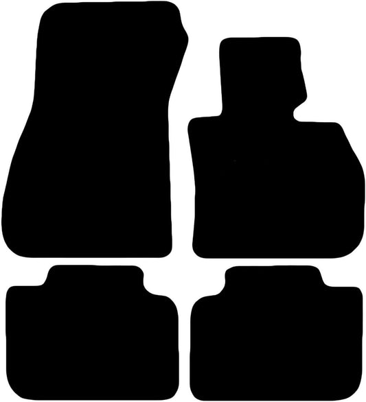 BMW X2 2018-Onwards, F39 Tailored Fit Car Floor Mats Front & Rear With Non-Slip Backing, All-Weather Protection, Easy to Clean Perfect Fit 4-Pieces Set