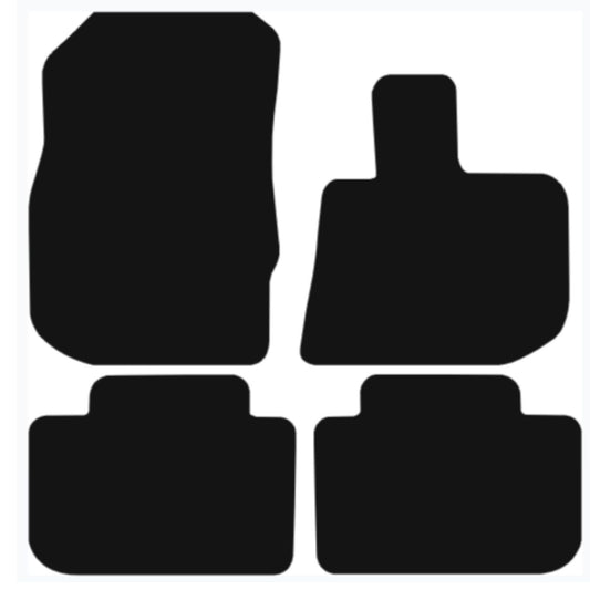 BMW X3 2017-Onwards, G01 Tailored Fit Car Floor Mats Front & Rear With Non-Slip Backing, All-Weather Protection, Easy to Clean Perfect Fit 4-Pieces Set
