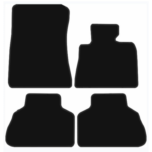 BMW X5 G05 2020-Onwards Tailored Fit Car Floor Mats Front & Rear With Non-Slip Backing, All-Weather Protection, Easy to Clean Perfect Fit 4-Pieces Set