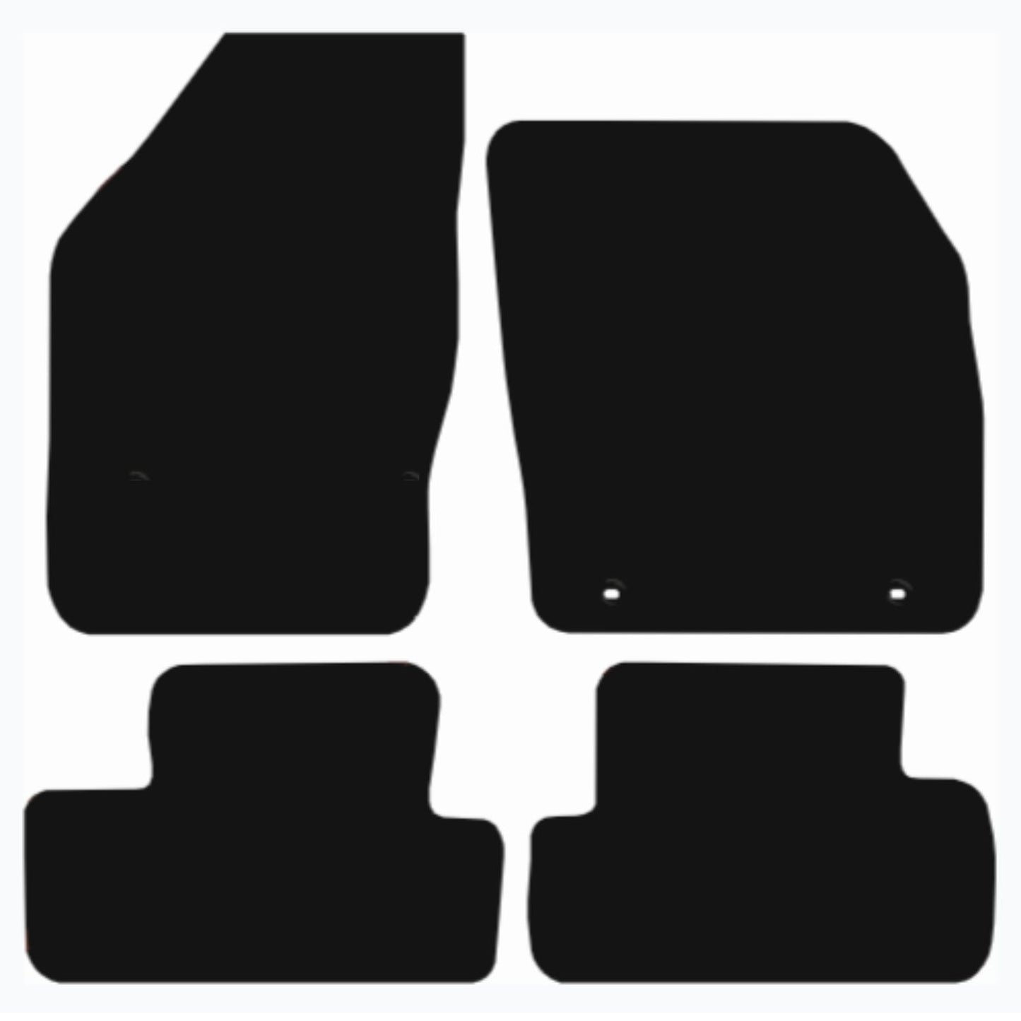 Premium Tailored Car Mat for FORD C Max 2003-2011 Front & Rear, Anti-Slip, All-Weather Car Mats, Easy to Clean Custom Fit 4-Pieces Set