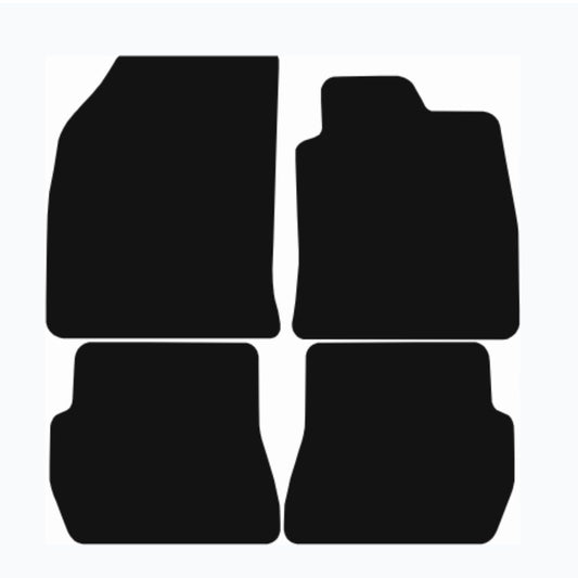 Premium Tailored Car Mat for FORD Fusion Automatic 2002-2012 Front & Rear, Anti-Slip, All-Weather Car Mats, Easy to Clean Custom Fit 4-Pieces Set