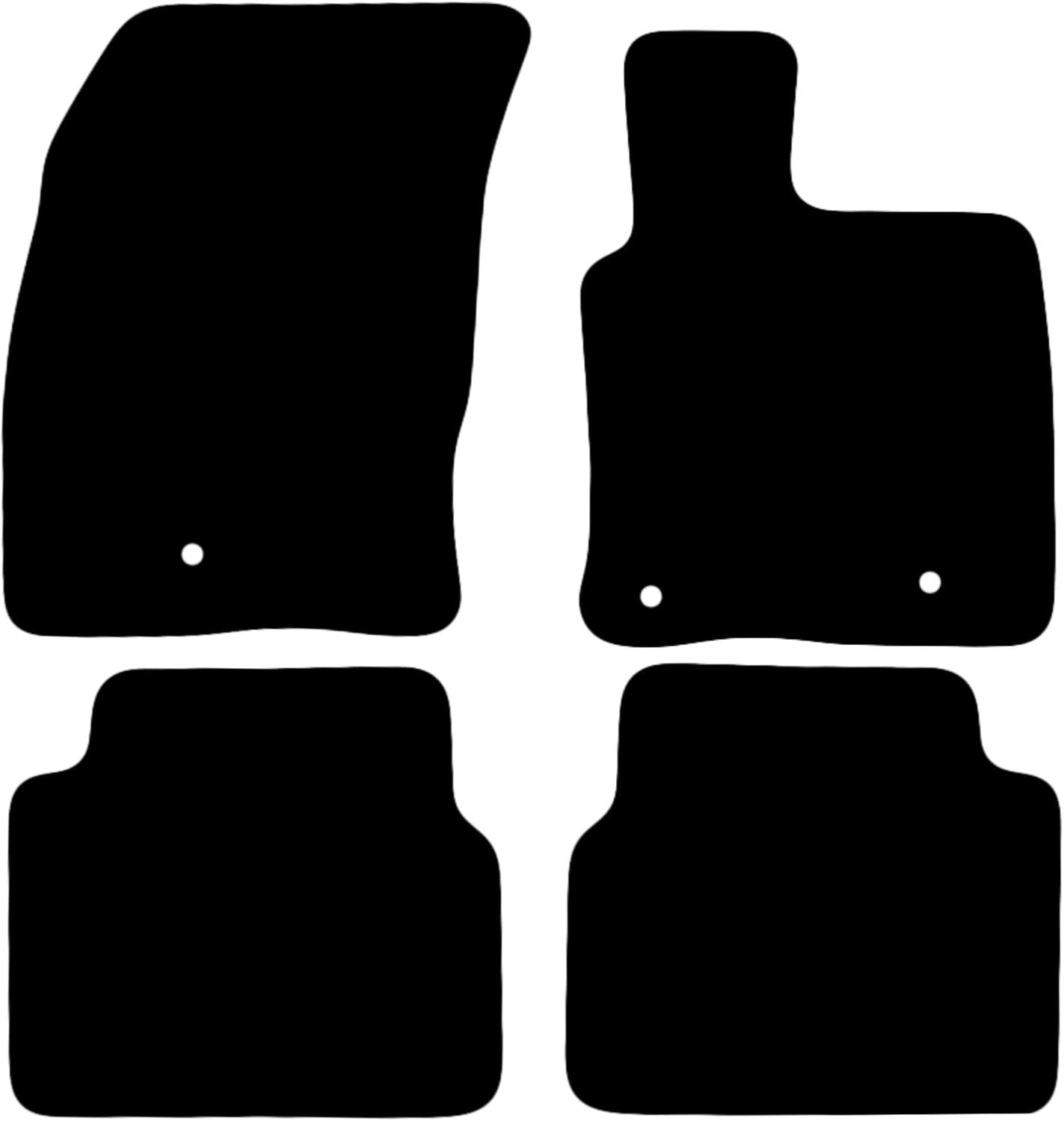 Premium Tailored Car Mat for FORD KUGA 2020-Onwards Front & Rear, Anti-Slip, All-Weather Car Mats, Easy to Clean Custom Fit 4-Pieces Set