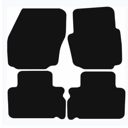 Premium Tailored Car Mat for FORD S Max 2006-2015 Front & Rear, Anti-Slip, All-Weather Car Mats, Easy to Clean Custom Fit 4-Pieces Set