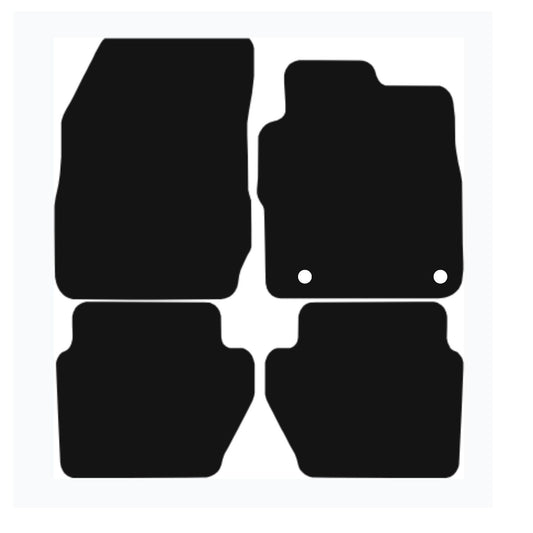 Premium Tailored Car Mat for FORD Eco Sport 2013-Present Front & Rear, Anti-Slip, All-Weather Car Mats, Easy to Clean Custom Fit 4-Pieces Set