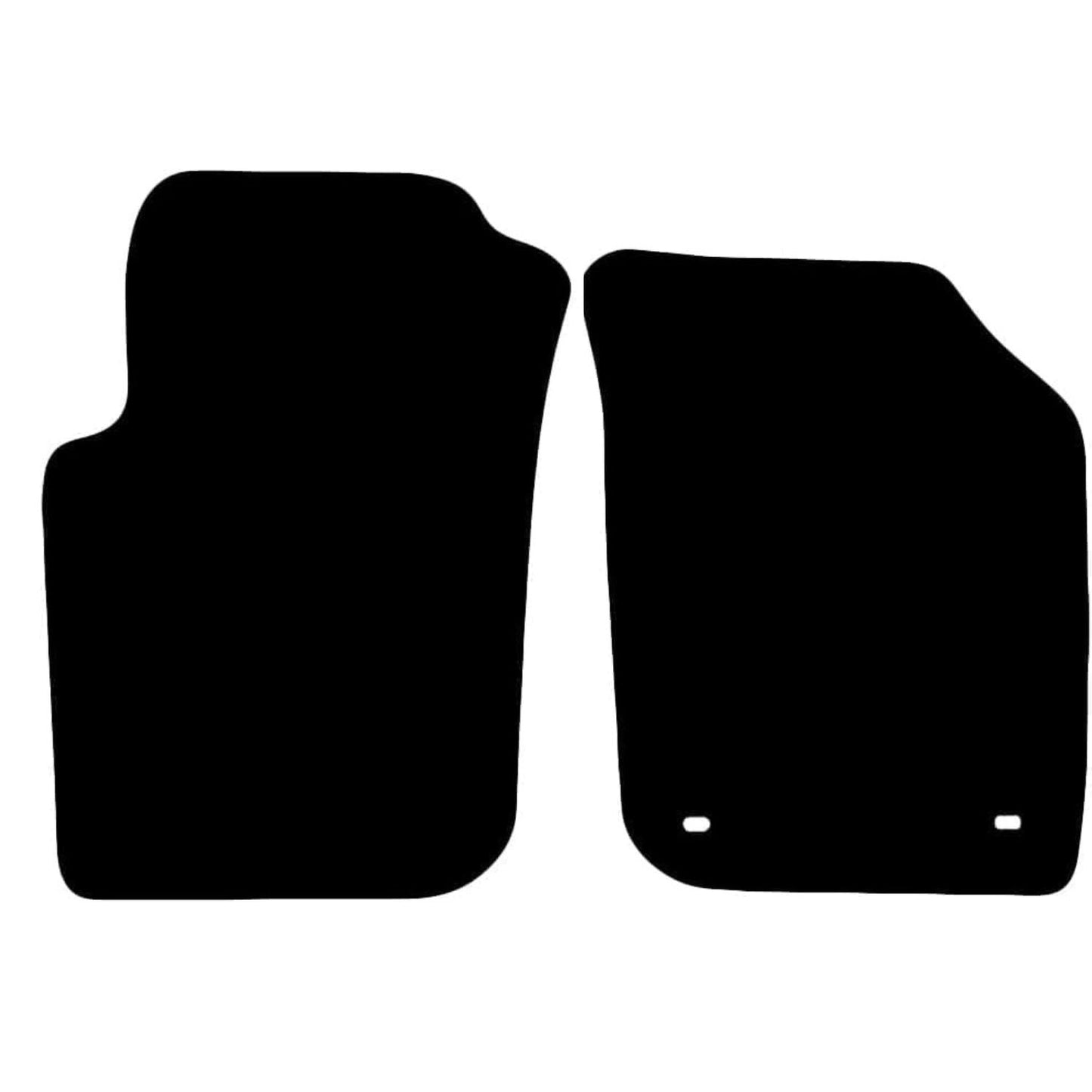 Premium Tailored Car Mat for Ford Street Ka 2003-2006 Front & Rear, Anti-Slip, All-Weather Car Mats, Easy to Clean Custom Fit 2-Pieces Set