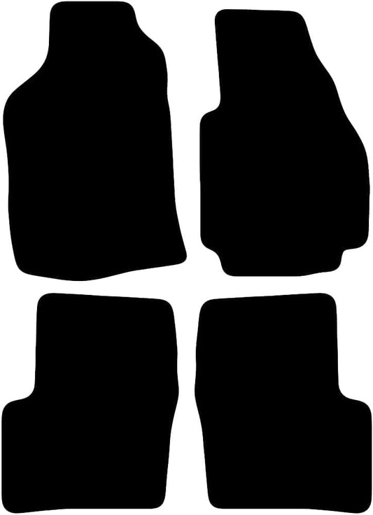 Premium Tailored Car Mat for HYUNDAI Amica 2006-2010 Front & Rear, Anti-Slip, All-Weather Car Mats, Easy to Clean Custom Fit 4-Pieces Set