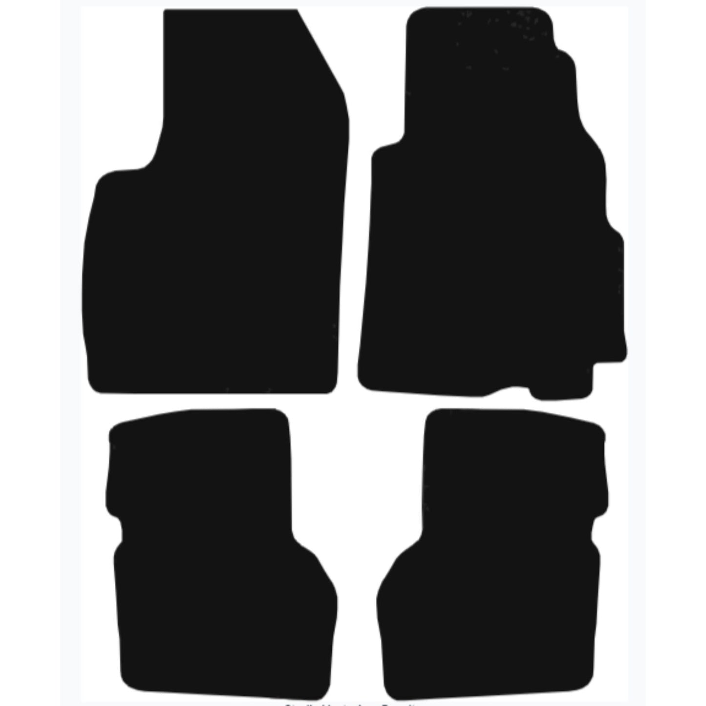 Premium Tailored Car Mat for HYUNDAI Atoz 1997-2014 Front & Rear, Anti-Slip, All-Weather Car Mats, Easy to Clean Custom Fit 4-Pieces Set