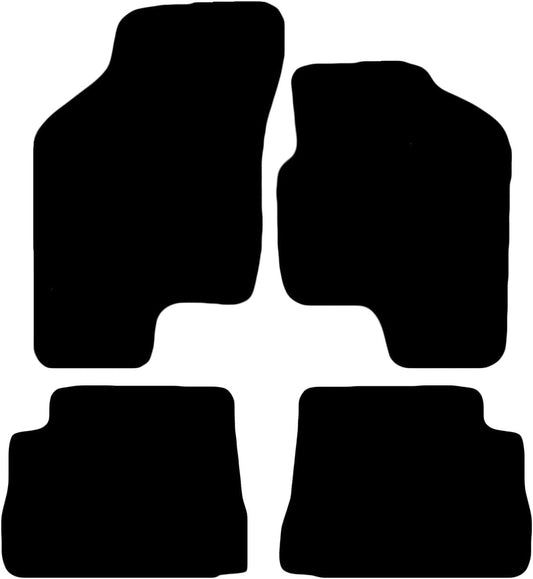 Premium Tailored Car Mat for HYUNDAI Getz 2001-2010 Front & Rear, Anti-Slip, All-Weather Car Mats, Easy to Clean Custom Fit 4-Pieces Set