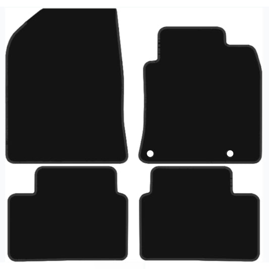 Premium Tailored Car Mat for HYUNDAI I30 2006-2012 Front & Rear, Anti-Slip, All-Weather Car Mats, Easy to Clean Custom Fit 4-Pieces Set