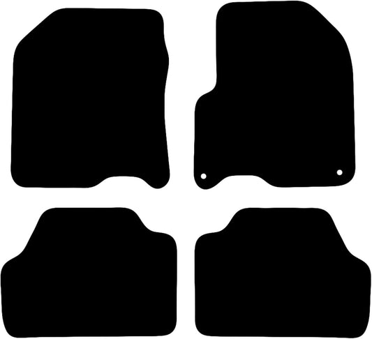 Premium Tailored Car Mat for HYUNDAI Kona 2017-Onwards, Electric Vehicle Only Front & Rear, Anti-Slip, All-Weather Car Mats, Easy to Clean Custom Fit 4-Pieces Set