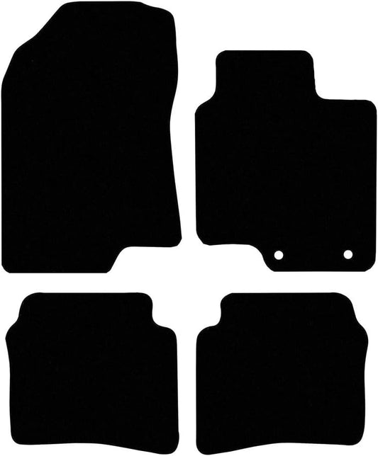 Premium Tailored Car Mat for Hyundai Bayon 2021-Onwards Front & Rear, Anti-Slip, All-Weather Car Mats, Easy to Clean Custom Fit 4-Pieces Set