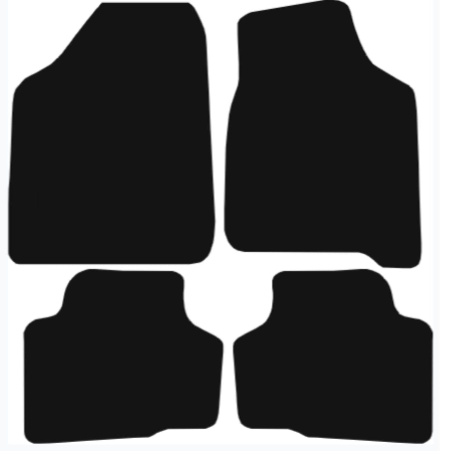 Premium Quality Car Mat for KIA Carens 1999-2006 Front & Rear, Anti-Slip, All-Weather Car Mats, Easy to Clean Custom Fit 4-Pieces Set