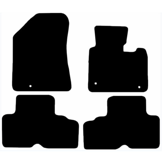 Premium Quality Car Mat for KIA Carens 2013-2022 Front & Rear, Anti-Slip, All-Weather Car Mats, Easy to Clean Custom Fit 4-Pieces Set