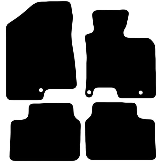 Premium Quality Car Mat for KIA Ceed 2012-2018 Front & Rear, Anti-Slip, All-Weather Car Mats, Easy to Clean Custom Fit 4-Pieces Set