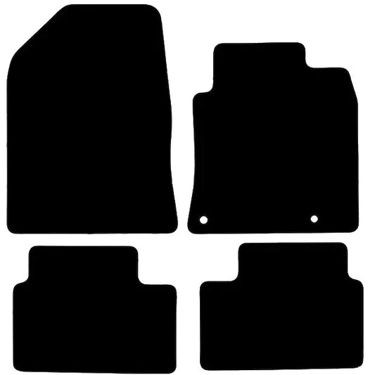 Premium Quality Car Mat for KIA Ceed 2018 Onwards, MANUAL Front & Rear, Anti-Slip, All-Weather Car Mats, Easy to Clean Custom Fit 4-Pieces Set