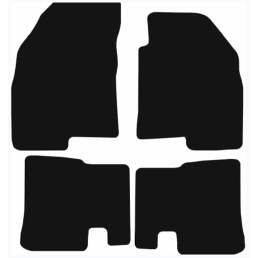 Premium Quality Car Mat for KIA Magentis 2005-2010 Front & Rear, Anti-Slip, All-Weather Car Mats, Easy to Clean Custom Fit 4-Pieces Set