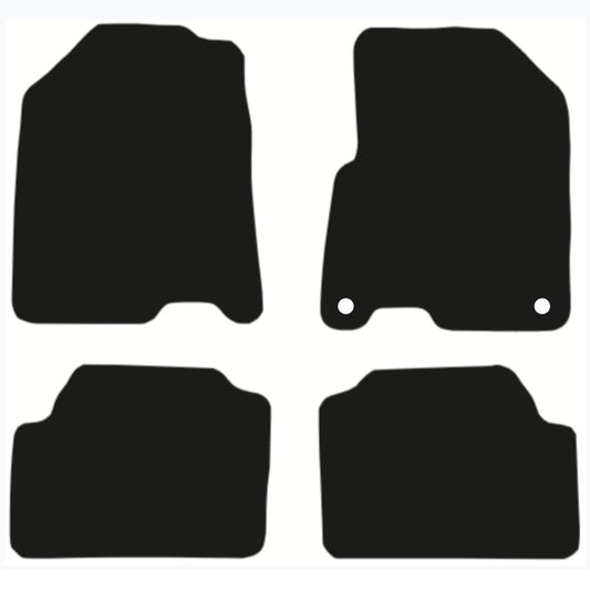 Premium Quality Car Mat for KIA Niro EV 2019-2022 Front & Rear, Anti-Slip, All-Weather Car Mats, Easy to Clean Custom Fit 4-Pieces Set