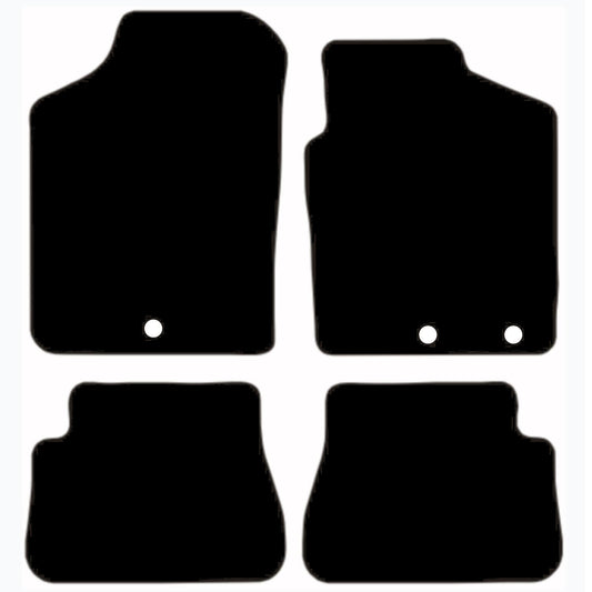 Premium Quality Car Mat for KIA Picanto 2010-2011 Front & Rear, Anti-Slip, All-Weather Car Mats, Easy to Clean Custom Fit 4-Pieces Set