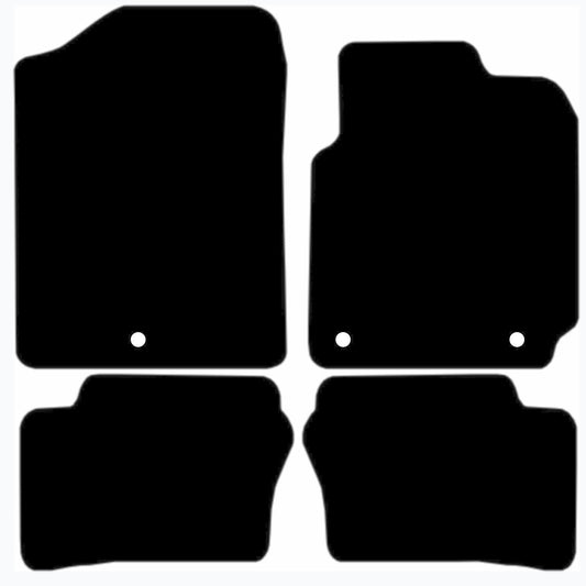 Premium Quality Car Mat for KIA Picanto 2017 Onwards Front & Rear, Anti-Slip, All-Weather Car Mats, Easy to Clean Custom Fit 4-Pieces Set