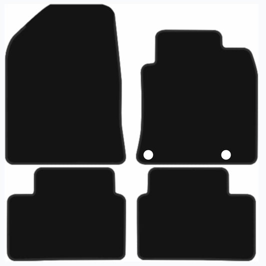 Premium Quality Car Mat for KIA Pro-Ceed 2019-Onwards Front & Rear, Anti-Slip, All-Weather Car Mats, Easy to Clean Custom Fit 4-Pieces Set