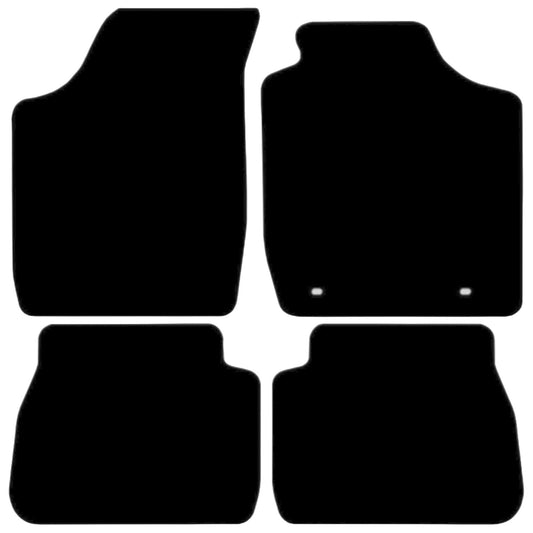 Premium Quality Car Mat for KIA Rio 1999-2005 Front & Rear, Anti-Slip, All-Weather Car Mats, Easy to Clean Custom Fit 4-Pieces Set