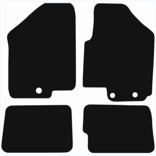 Premium Quality Car Mat for KIA Soul 2011-2013 Front & Rear, Anti-Slip, All-Weather Car Mats, Easy to Clean Custom Fit 4-Pieces Set