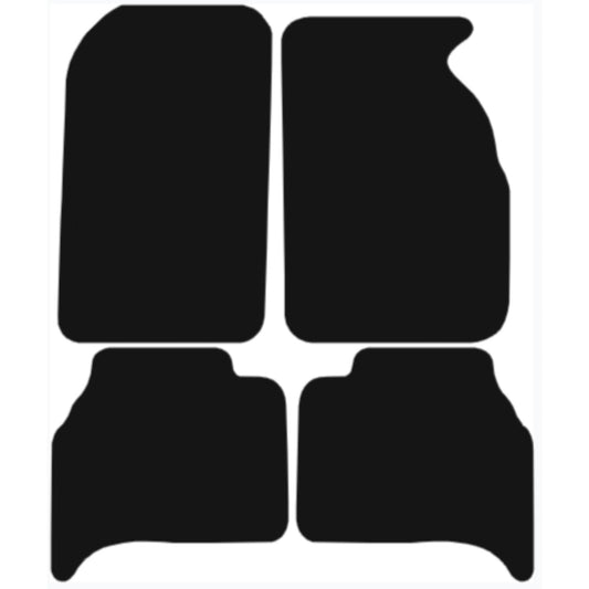 Premium Quality Car Mat for KIA Sportage 1993-2004 Front & Rear, Anti-Slip, All-Weather Car Mats, Easy to Clean Custom Fit 4-Pieces Set