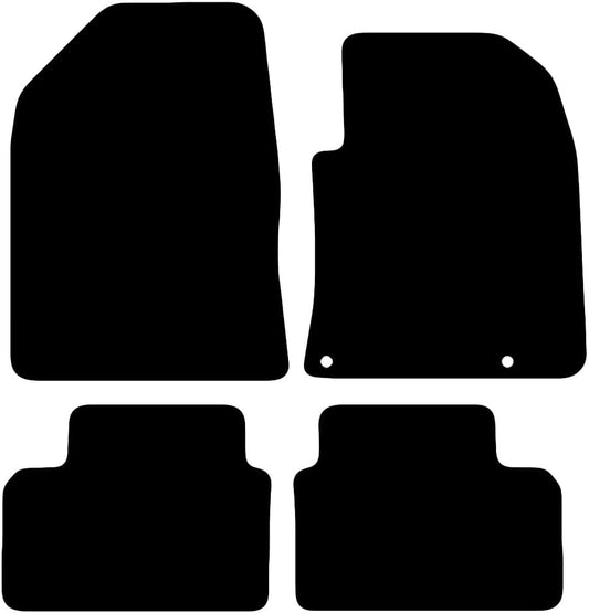 Premium Quality Car Mat for KIA X Ceed 2019-Onwards Front & Rear, Anti-Slip, All-Weather Car Mats, Easy to Clean Custom Fit 4-Pieces Set