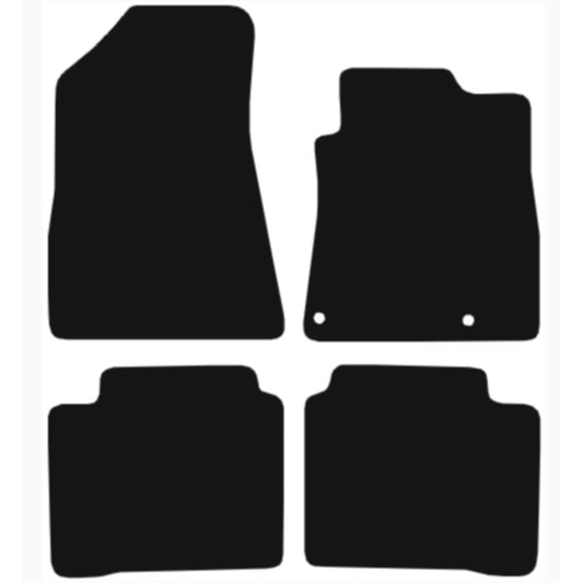 Premium Quality Car Mat for KIA Niro Phev (HEV HYBRID) 2021-Onwards Front & Rear, Anti-Slip, All-Weather Car Mats, Easy to Clean Custom Fit 4-Pieces Set