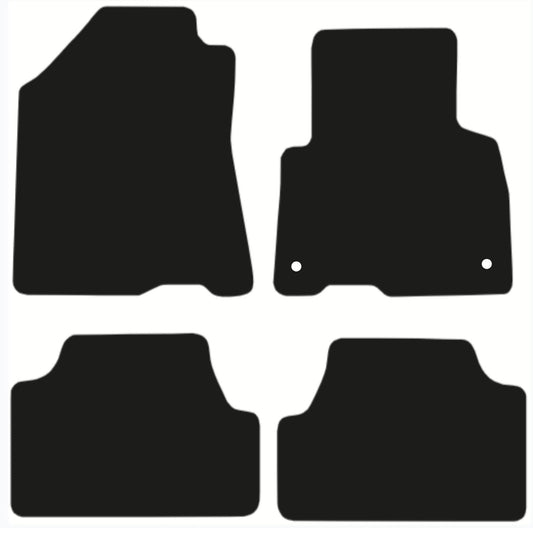 Premium Quality Car Mat for KIA Soul Electric Vehicle 2020 Onwards Front & Rear, Anti-Slip, All-Weather Car Mats, Easy to Clean Custom Fit 4-Pieces Set
