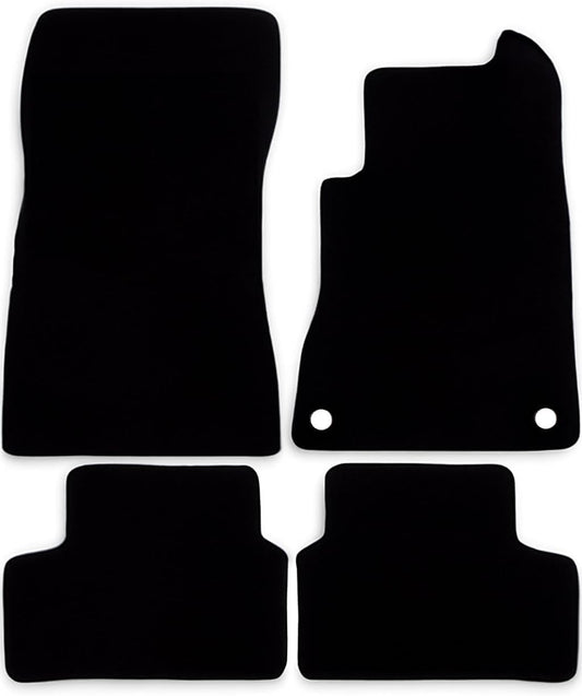 MERCEDES A Class 2019-Present Tailored Fit Car Floor Mats Front & Rear With Non-Slip Backing, All-Weather Protection, Easy to Clean Perfect Fit 4-Pieces Set