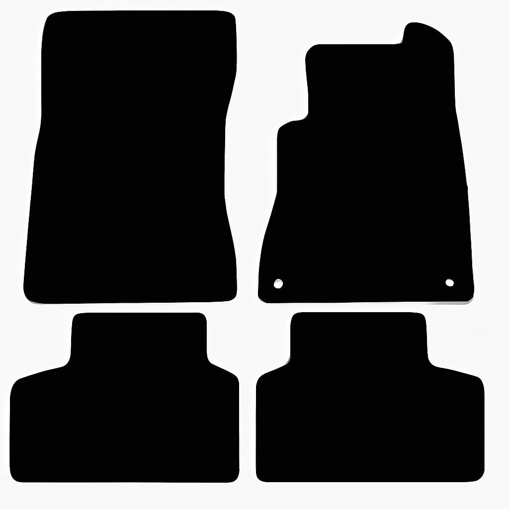 MERCEDES GLB 2021-Onwards Tailored Fit Car Floor Mats Front & Rear With Non-Slip Backing, All-Weather Protection, Easy to Clean Perfect Fit 4-Pieces Set