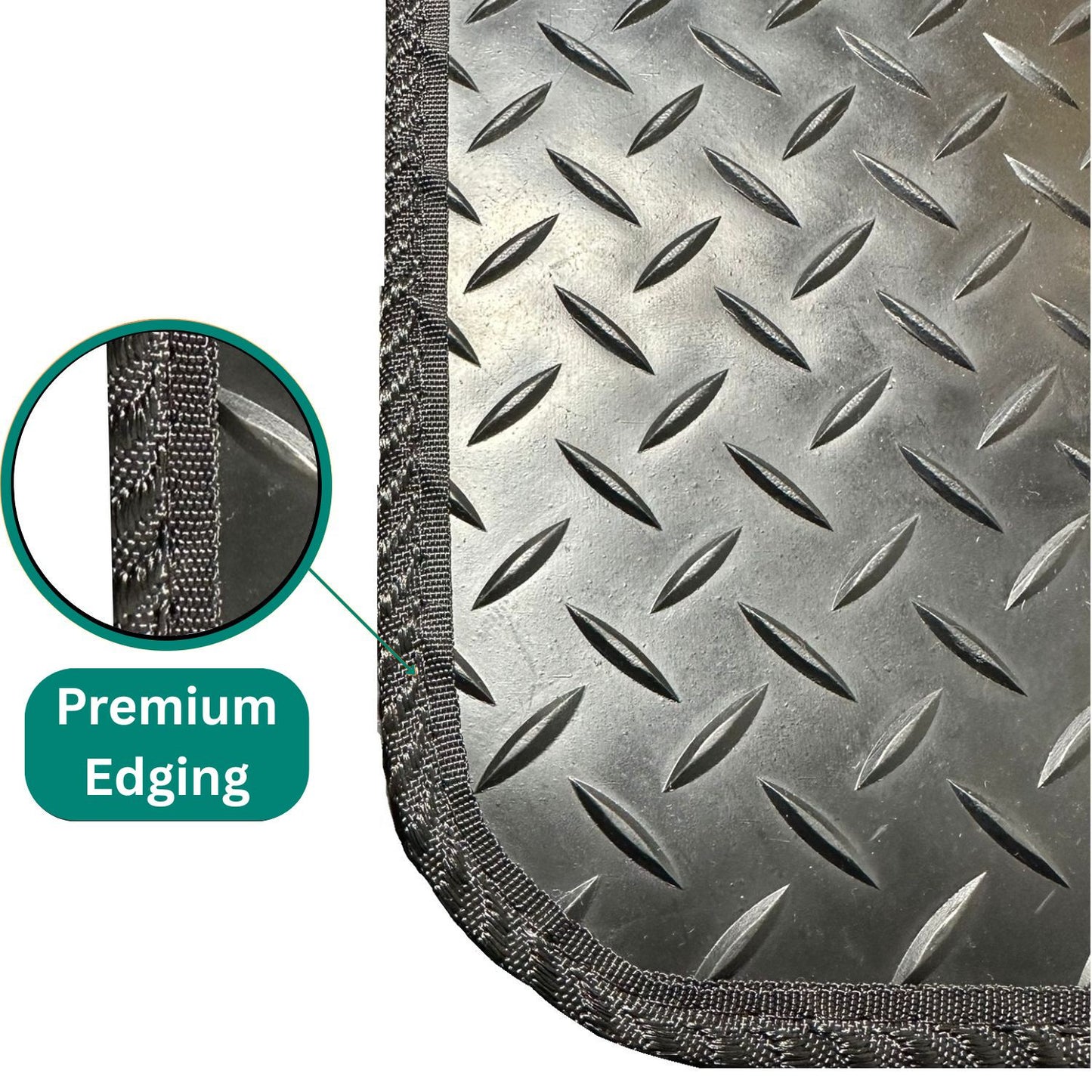 Mercedes EQE 2021-Onwards Tailored Fit Car Floor Mats Front & Rear With Non-Slip Backing, All-Weather Protection, Easy to Clean Perfect Fit 4-Pieces Set