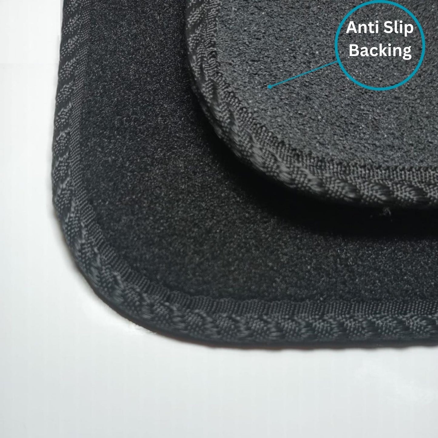 Mercedes EQE 2021-Onwards Tailored Fit Car Floor Mats Front & Rear With Non-Slip Backing, All-Weather Protection, Easy to Clean Perfect Fit 4-Pieces Set