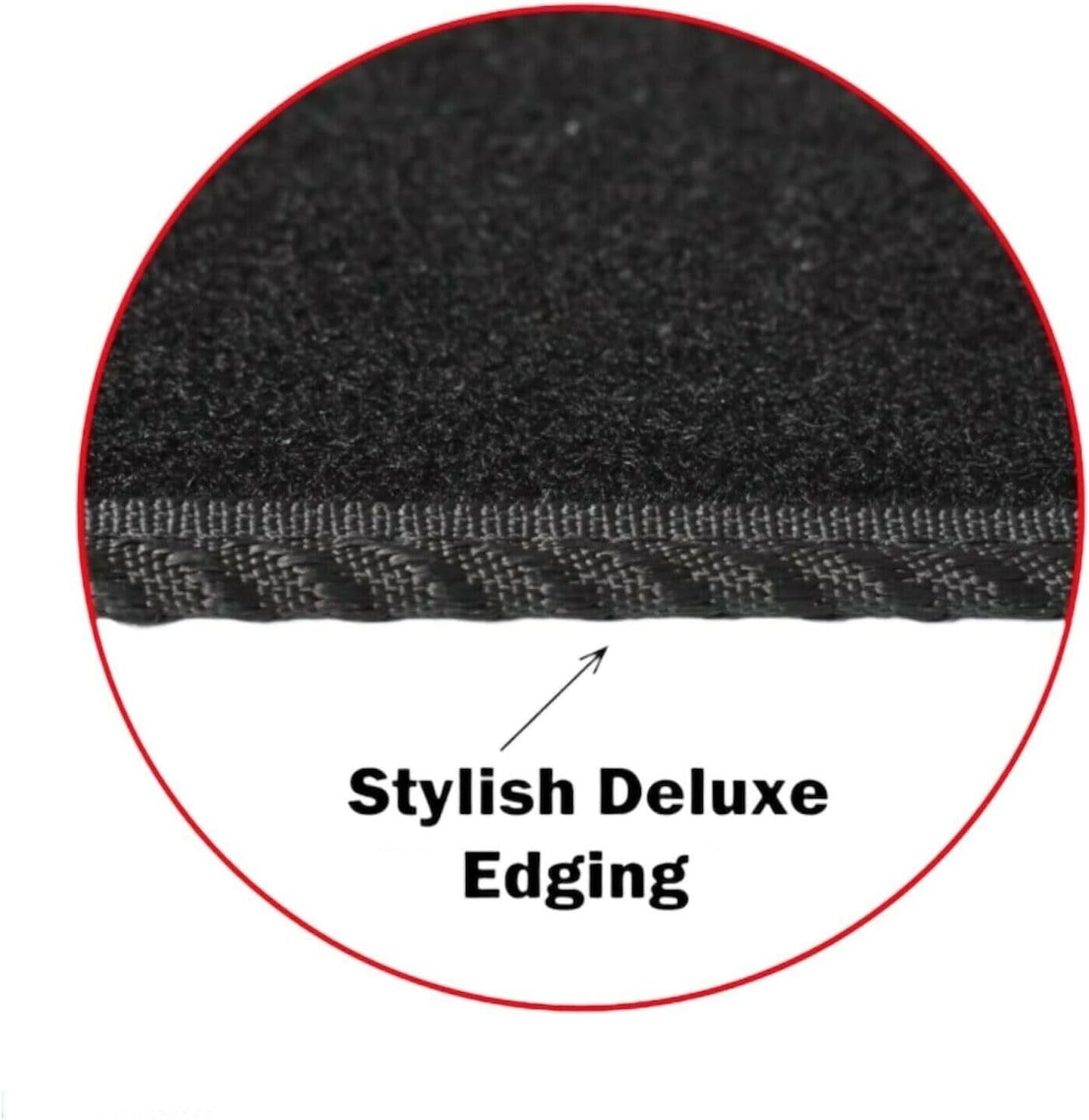 Premium Tailored Car Mat for VAUXHALL Cavalier 1988-1995 Front & Rear, Anti-Slip, All-Weather Car Mats, Easy to Clean Custom Fit 4-Pieces Set