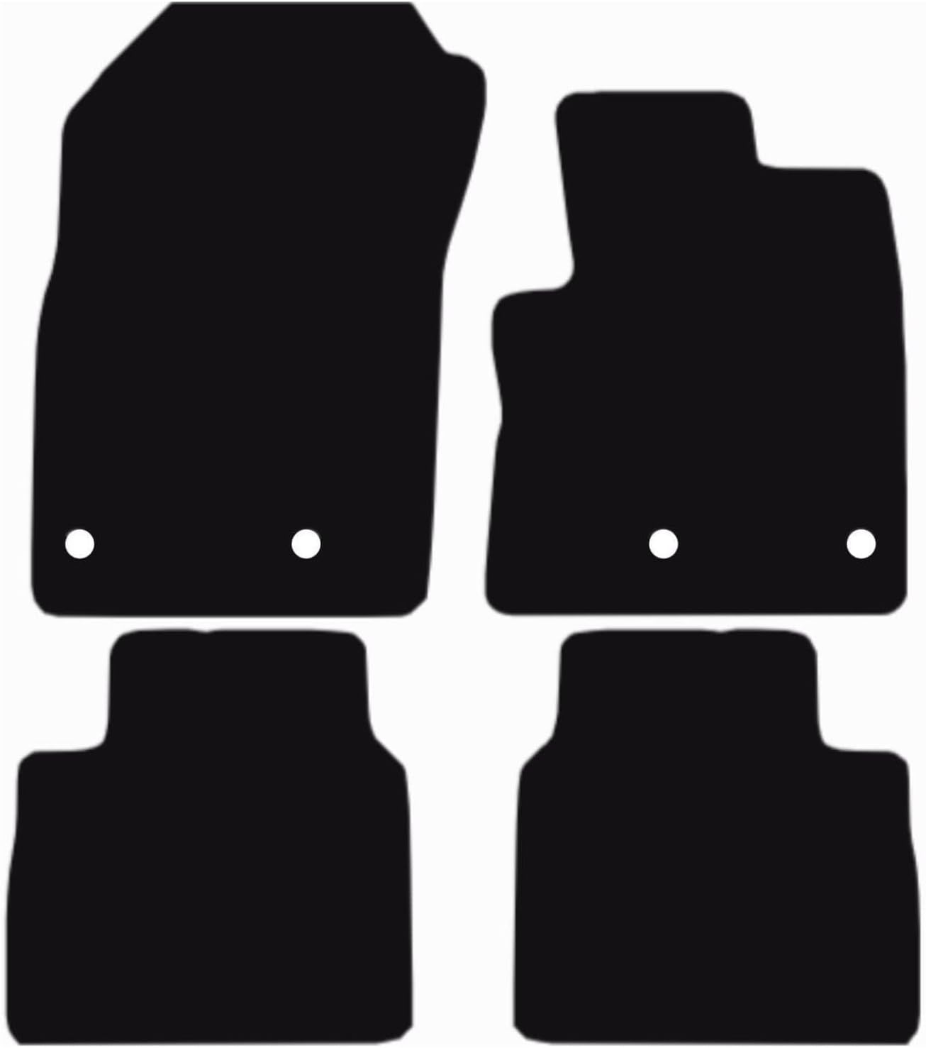 Nissan X-Trail Mild Hybrid T33 2022-ON Tailored Fit Car Floor Mats Front & Rear With Non-Slip Backing, All-Weather Protection, Easy to Clean Perfect Fit 4-Pieces Set