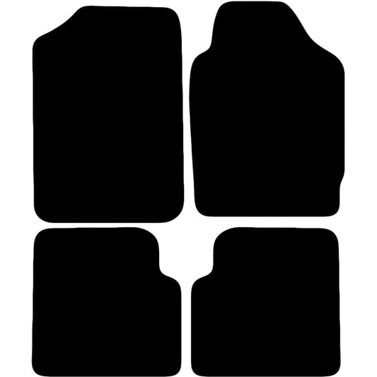 Premium Tailored Car Mat for PEUGEOT 306 1993-2002 Front & Rear, Anti-Slip, All-Weather Car Mats, Easy to Clean Custom Fit 4-Pieces Set