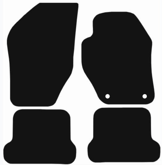 Premium Tailored Car Mat for PEUGEOT 308 CC 2009-2014 Front & Rear, Anti-Slip, All-Weather Car Mats, Easy to Clean Custom Fit 4-Pieces Set